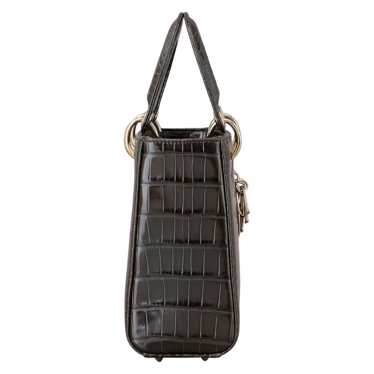 CHRISTIAN DIOR(USED)크리스찬디올 엘리게이터 레이디디올 스몰